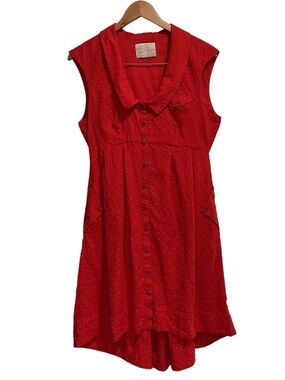 Postmark Anthropologie Four Corners Button Down Dress